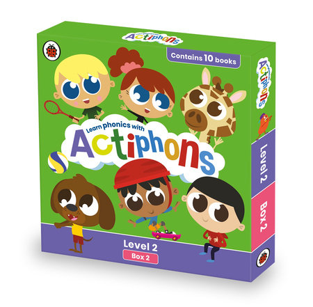 Actiphons Level 2 Box 2: Books 9-18 Boxed Set by Ladybird