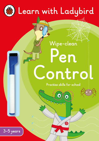 Pen Control: A Learn with Ladybird Wipe-Clean Activity Book 3-5 years Paperback by Ladybird