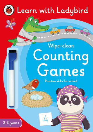 Counting Games: A Learn with Ladybird Wipe-clean Activity Book (3-5 years) Paperback by Ladybird