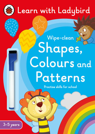 Shapes, Colours and Patterns: A Learn with Ladybird Wipe-clean Activity Book (3- 5 years) Paperback by Ladybird