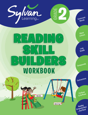2nd Grade Reading Skill Builders Workbook Paperback by Sylvan Learning