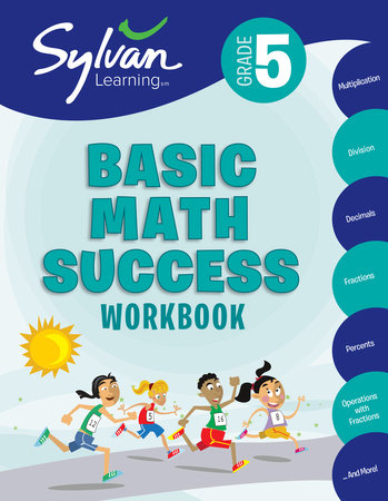 5th Grade Basic Math Success Workbook Paperback by Sylvan Learning