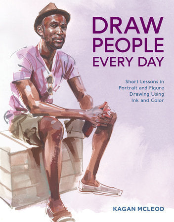 Draw People Every Day Paperback by Kagan McLeod