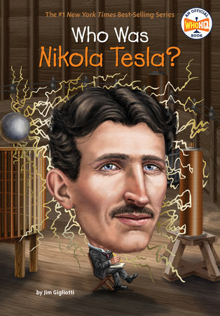 Who Was Nikola Tesla? Paperback by Jim Gigliotti; Illustrated by John Hinderliter