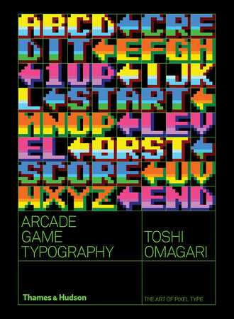 Arcade Game Typography Paperback by Toshi Omigari