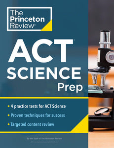 Princeton Review ACT Science Prep Paperback by The Princeton Review