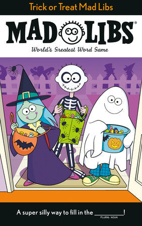 Trick or Treat Mad Libs Paperback by Tristan Roarke