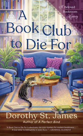 A Book Club to Die For Paperback by Dorothy St. James