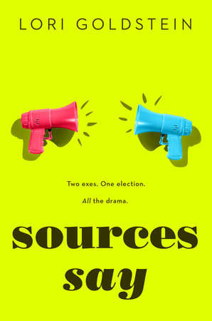 Sources Say Hardcover by Lori Goldstein