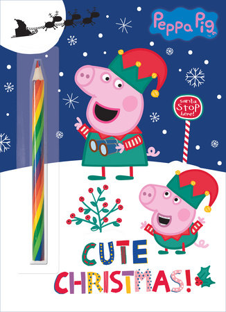Cute Christmas! (Peppa Pig) Paperback by Golden Books; illustrated by Golden Books