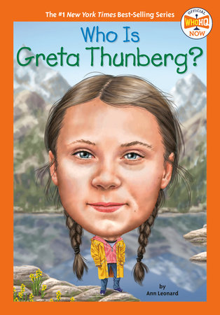 Who Is Greta Thunberg? Paperback by Jill Leonard; Illustrated by Manuel Gutierrez