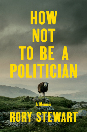 How Not to Be a Politician Hardcover by Rory Stewart