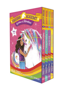 Unicorn Academy: Rainbow of Adventure Boxed Set (Books 1-4) Boxed Set by Julie Sykes