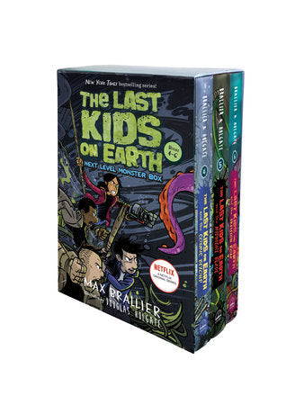 The Last Kids on Earth: Next Level Monster Box (books 4-6) Boxed Set by Max Brallier; Illustrated by Douglas Holgate
