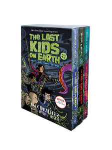 The Last Kids on Earth: Next Level Monster Box (books 4-6) Boxed Set by Max Brallier; Illustrated by Douglas Holgate