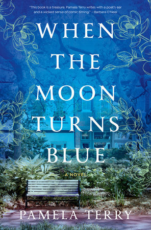 When the Moon Turns Blue Hardcover by Pamela Terry
