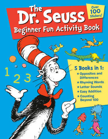 The Dr. Seuss Beginner Fun Activity Book Paperback by Dr. Seuss
