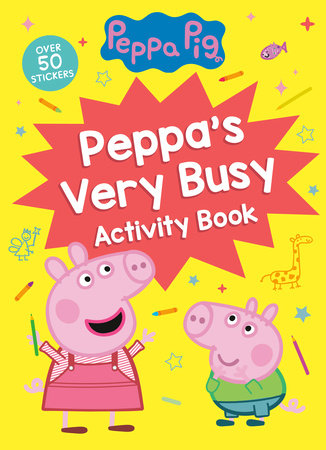 Peppa's Very Busy Activity Book (Peppa Pig) Paperback by Golden Books; illustrated by Golden Books