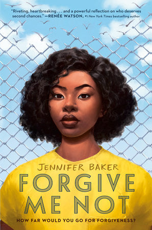 Forgive Me Not Hardcover by Jennifer Baker