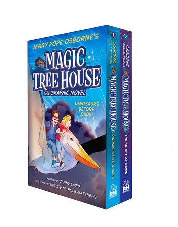 Magic Tree House Graphic Novels 1-2 Boxed Set Boxed Set by Mary Pope Osborne; adapted by Jenny Laird; illustrated by Kelly Matthews and Nichole Matthews