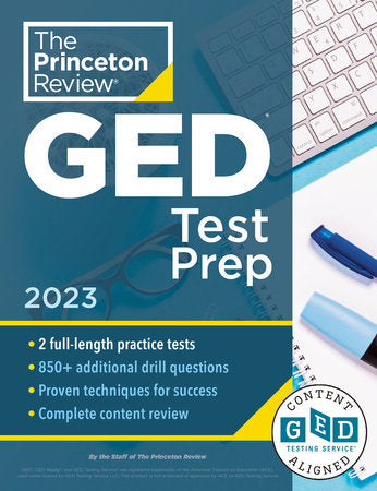 Princeton Review GED Test Prep, 2023 Paperback by The Princeton Review