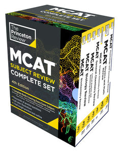 Princeton Review MCAT Subject Review Complete Box Set, 4th Edition Boxed Set by The Princeton Review