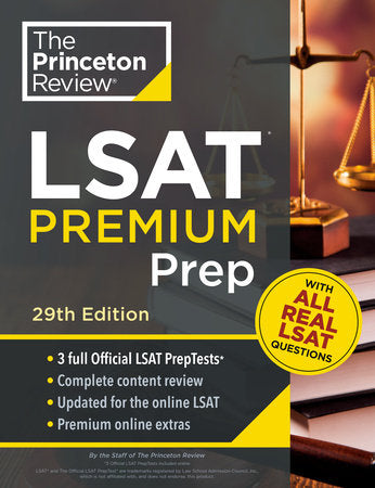 Princeton Review LSAT Premium Prep, 29th Edition Paperback by The Princeton Review