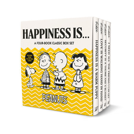 Happiness Is . . . a Four-Book Classic Box Set Boxed Set by Charles M. Schulz
