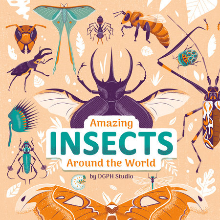 Amazing Insects Around the World Hardcover by DGPH Stufio