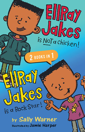 EllRay Jakes 2 Books in 1 Paperback by Sally Warner; Illustrated by Jamie Harper