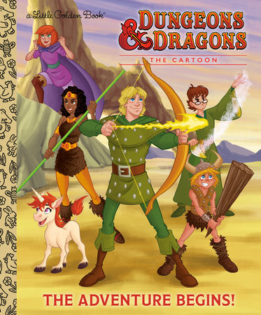 The Adventure Begins! (Dungeons & Dragons) Hardcover by Dennis R. Shealy; illustrated by Nate Lovett