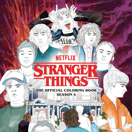 Stranger Things: The Official Coloring Book, Season 4 Paperback by Random House Worlds