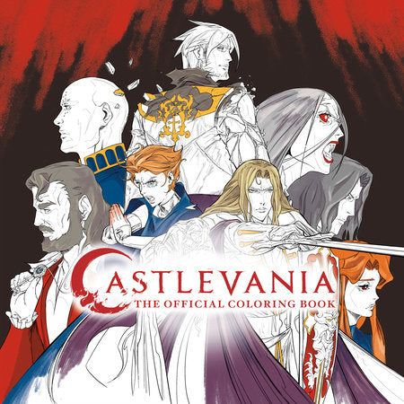 Castlevania: The Official Coloring Book Paperback by Netflix