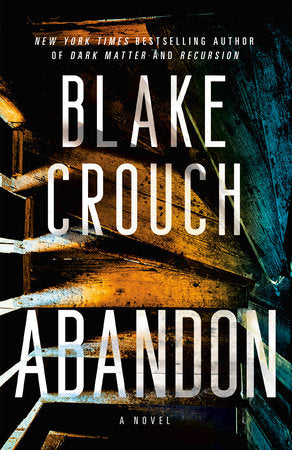 Abandon Paperback by Blake Crouch