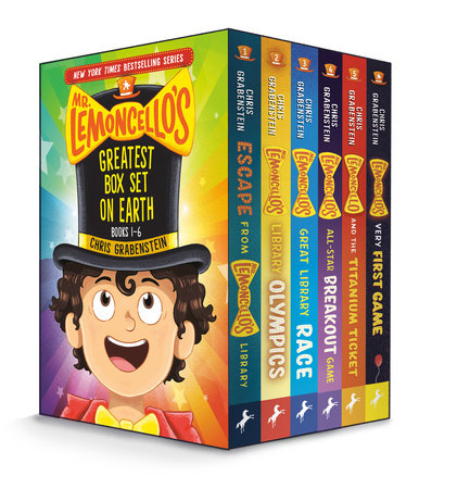 Mr. Lemoncello's Greatest Box Set on Earth: Books 1-6 Boxed Set by Chris Grabenstein