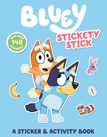 Bluey: Stickety Stick: A Sticker & Activity Book Paperback by Penguin Young Readers Licenses