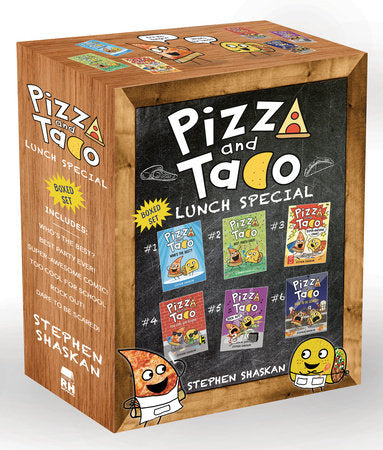 Pizza and Taco Lunch Special: 6-Book Boxed Set Boxed Set by Stephen Shaskan