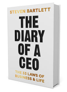 The Diary of a CEO Hardcover by Steven Bartlett