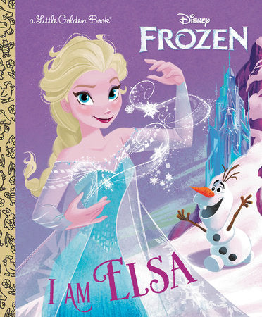 I Am Elsa (Disney Frozen) Hardcover by Christy Webster; illustrated by Alan Batson