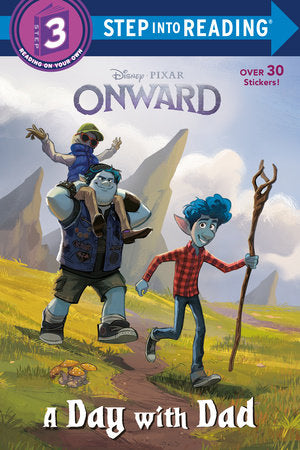 A Day with Dad (Disney/Pixar Onward) Paperback by RH Disney; illustrated by the Disney Storybook Art Team