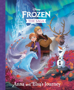 The Frozen Saga: Anna and Elsa's Journey (Disney Frozen) Hardcover by Random House (Author, Illustrator