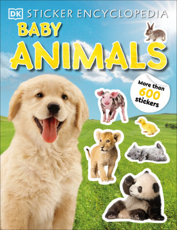 Sticker Encyclopedia Baby Animals Paperback by DK