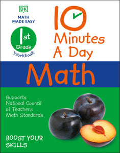 10 Minutes a Day Math, 1st Grade Paperback by Carol Vorderman
