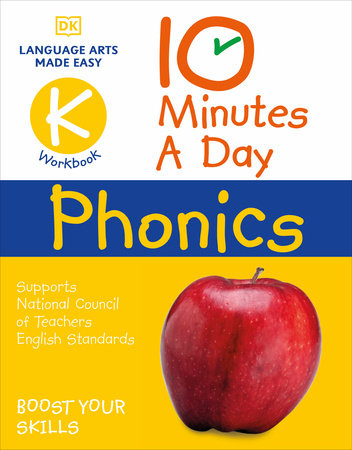 10 Minutes a Day Phonics Kindergarten Paperback by Carol Vorderman