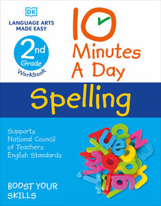 10 Minutes a Day Spelling, 2nd Grade Paperback by Carol Vorderman