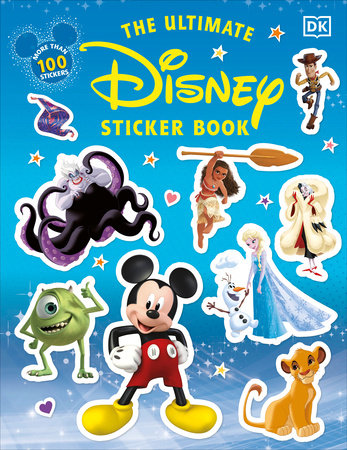 The Ultimate Disney Sticker Book Paperback by DK