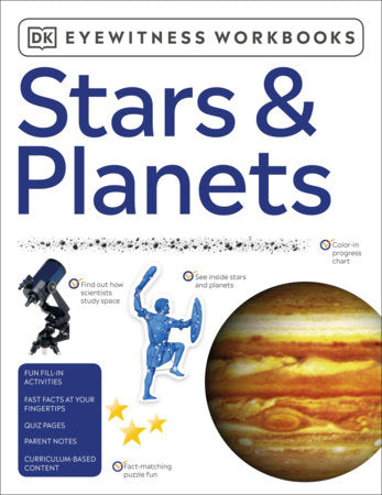 Eyewitness Workbooks Stars & Planets Paperback by DK