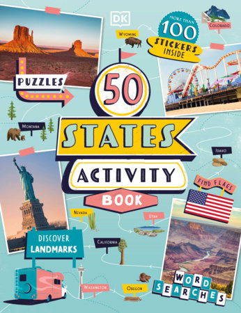 50 States Activity Book Paperback by DK