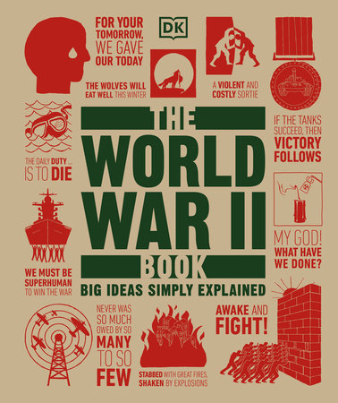 The World War II Book Hardcover by DK