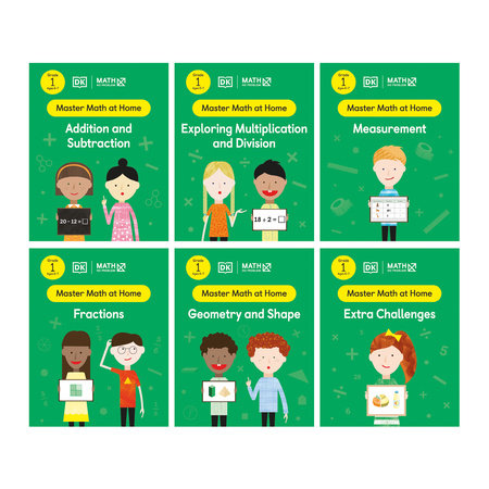 Math - No Problem! Collection of 6 Workbooks, Grade 1 Ages 6-7 Paperback by Math - No Problem!